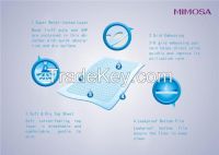 non-woven fabric/PE film/care Puppy pads