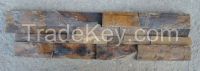 Rusty Slate Panel With Staggered Joint