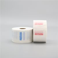 Disposable Ruffle White Neck Paper Strips