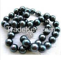 Natural 9-10mm Black South Sea