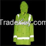 Reflective Rain Coat, Rain-proof, Security