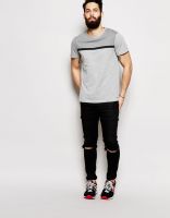 custom fashion men's soft cotton design t shirts 