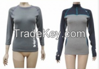 Seamless Merino Wool Underwear T-shirt