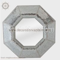 Decorative Cracked Mosaic Wall Mirror Crackle