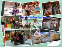 2016 Hot sale electronic walking animal ride hot in shopping mall