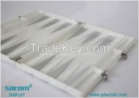 High End Modern Chess Backgammon Set