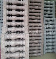 G681, Pink Granite Balustrade, Stair Handrail