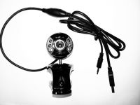 Round Digital Camera With 6 Led