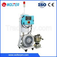 Auto dust collecting plastic material vacuum hopper loader