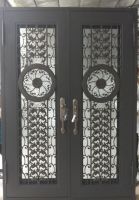 wrought iron door