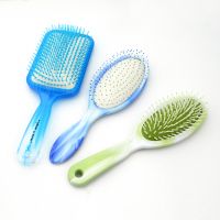 new type transparent plastic hairbrush