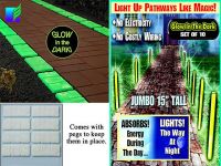 Luminous Stone, Luminous Cobblestone, Gravel Luminous
