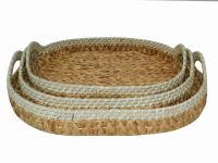 Bamboo/ Rattan/ Water hyacinth Serving trays 