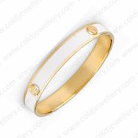 White color Fashion enamel bangles