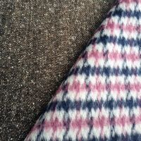 Tweed Woven Wool Fabric For Winter