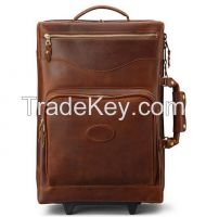 Carry On Genuine Leather Trolley Bag