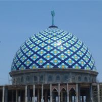 Prefab Space Frame Glass Roof Dome For Mosque Dome