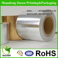 Gloss And Matt Gold Aluminum Foil