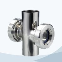 Stainless Steel Sanitary Cross Type Sight