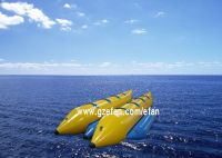 PVC inflatable double row banana boat for sale