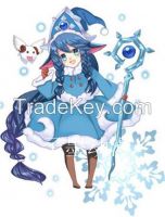 Mascot Cos Clothing LOL Lulu Christmas
