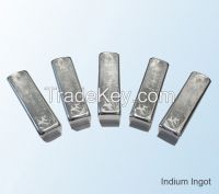 99.99% Pure Indium Ingot High