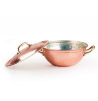 Copper Soup Pot With Lid - Cookware