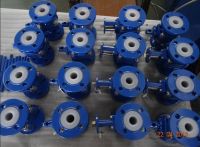 PFA lined ball valve