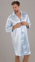 Roomy Silk Nightshirt For Men - Vietnam