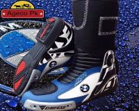 Bmw Motorbike Leather Shoes Motorcycle Racing leather boots