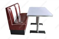Class Retro American 1950s Diner Table