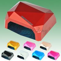 36W Diamond UV tube Led nail dryer portable nail lamp