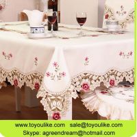 Handmade Cutout Exquisite Embroidered Decorative Dining