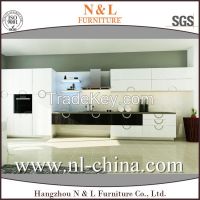 Modern Industrial Style Wood Veneer Kitchen