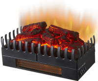 Electric Fireplace Resin Log Insert Wood