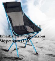 High back camping chair fold up beach chair ultralight camping chair