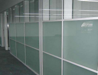 SGCC, CE, CSI certification of acid etched glass for partition, railing