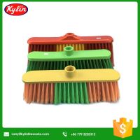 Plastic Broom and Ground Brush