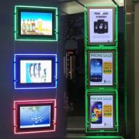 Clear Acrylic LED Light Box Single Side