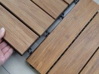 Outdoor Kitchen Room Hard Bamboo Flooring