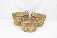Best Selling Water Hyacinth Storage Basket