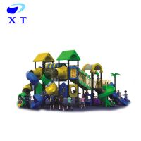 Outdoor Playground Kids Slide And Water