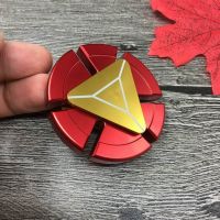 Super Hero Iron Man Metal Zinc Alloy High Speed Spinner for Stress Anxiety Focus ADHD, Red (FS-005-RD) 