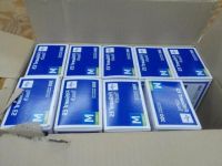 Blue Nitrile Gloves Powder Free