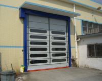 Wind Resistence Soft Curtain Stacking Door