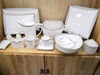 Bone China Dinner Set, Ceramic Tableware