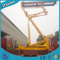 Steel Guide Rail ChainÂ HydraulicÂ Lift/ Vertical Lead Rail LiftÂ Platform