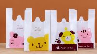 Biodegradable HDPE/LDPE Plastic t-shirt bags