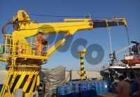Long Range Telescopic Boom Marine Crane