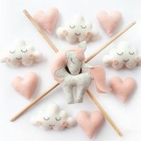 Customized 100% handmade wool felt baby mobile factory